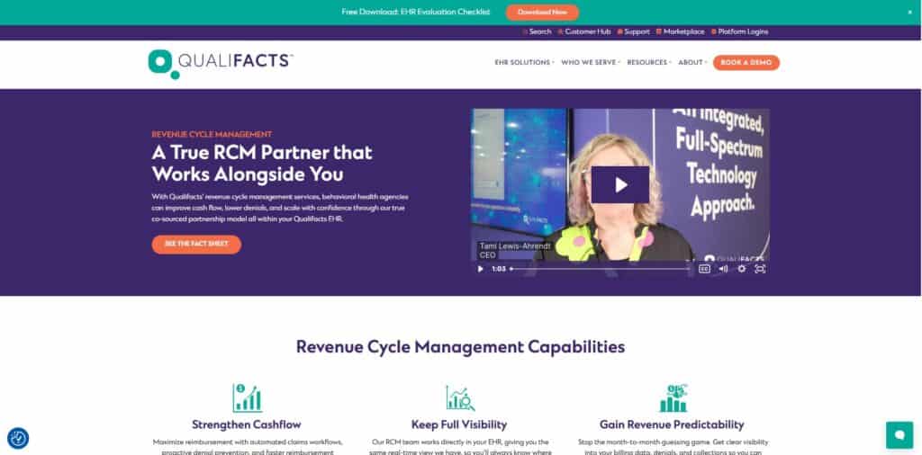 qualifacts website