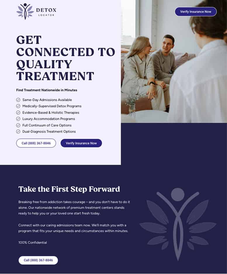 New Landing Page