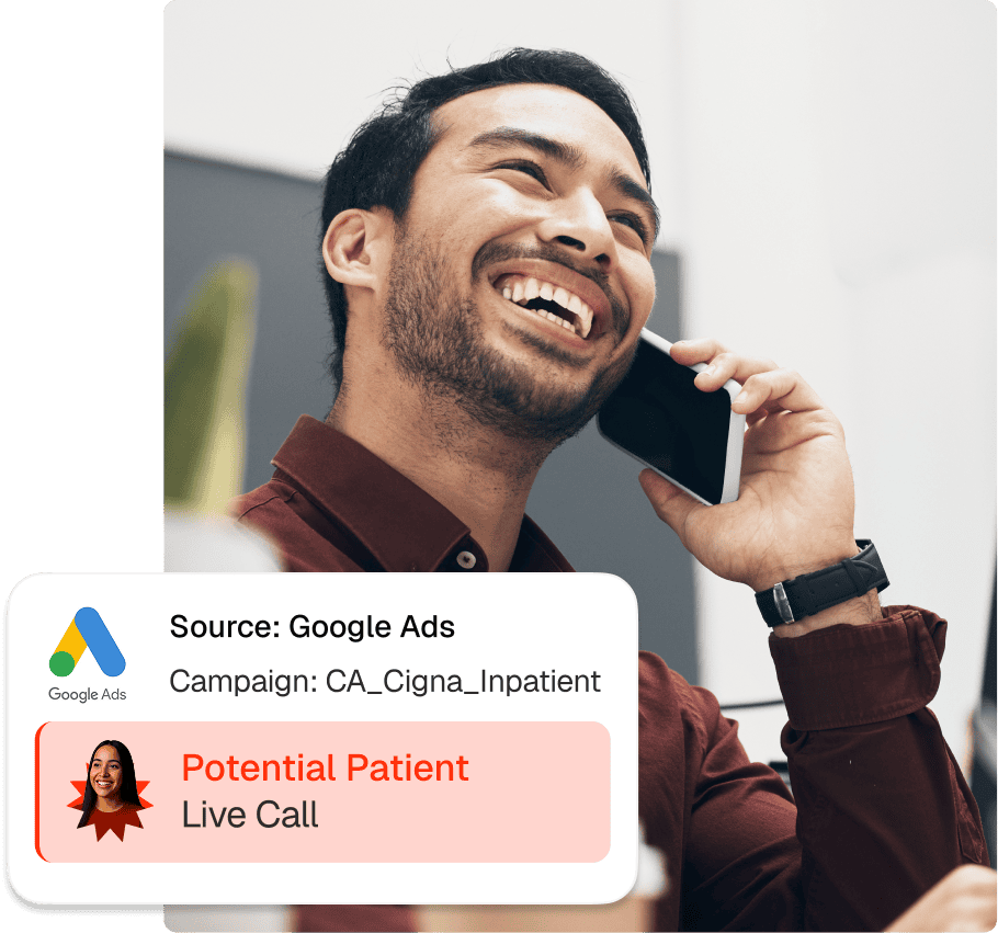 paid search campaign lead call